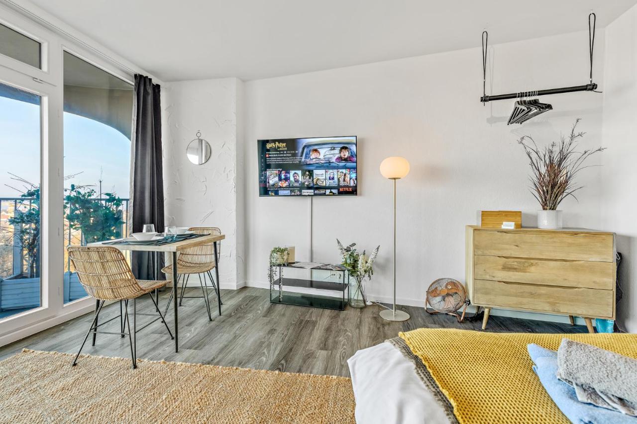 Bright - Fresh Central Studio & Skyline View Of Augsburg Apartment Екстериор снимка